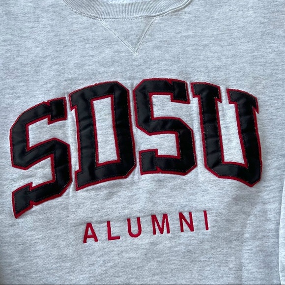 Vintage Made in USA Russel SDSU Alumni Crewneck Sweatshirt - Picture 6 of 7